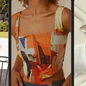 Peppermayo corset bustier top